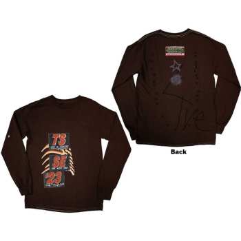 Marchandises Travis Scott: Travis Scott Unisex Long Sleeve T-shirt: Summer Run 2023 Stockholm (back Print & Ex-tour) (small) S