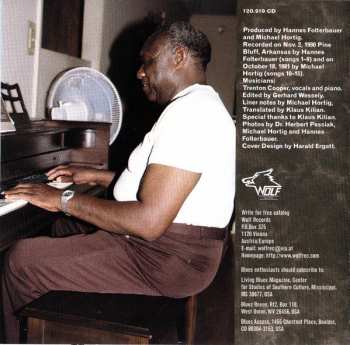 CD Trenton Cooper: The Piano Styles Of Trenton Cooper