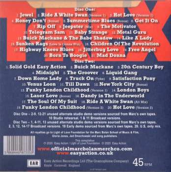 2CD T. Rex: The Alternative Singles Collection