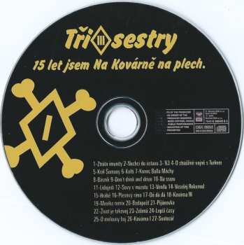 2CD Tři Sestry: 15 Let Jsem Na Kovárně Na Plech.