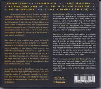 CD Triad: Three Pianos For Jimi DIGI