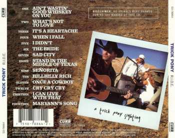 CD Trick Pony: R.I.D.E. (Rebellious Individuals Delivering Entertainment)
