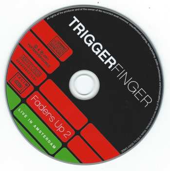 2CD Triggerfinger: Faders Up 2 - Live In Amsterdam