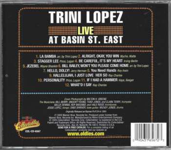 CD Trini Lopez: Live At Basin St. East