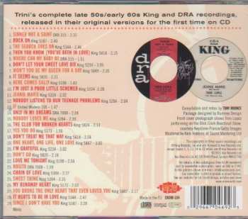 CD Trini Lopez: Sinner Not A Saint: The Complete King And DRA Recordings 1959 - 1961