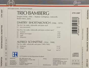 CD Trio Bamberg: Shostakovich, Schnittke