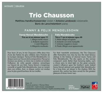 CD Felix Mendelssohn-Bartholdy: Fanny & Felix Mendelssohn