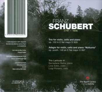 CD Franz Schubert: Piano Trio Op. 100 & "Notturno"