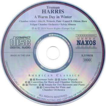 CD Sylvia Alimena: A Warm Day In Winter