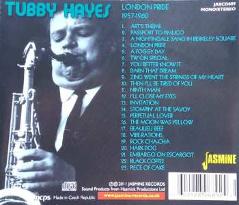 CD Tubby Hayes: London Pride 1957-1960
