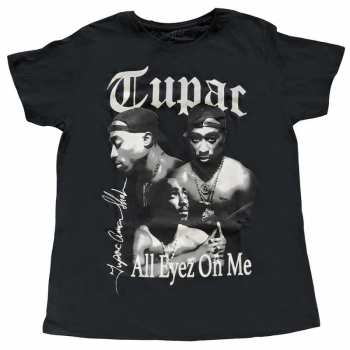 Merch Tupac: Femmes T-shirt All Eyez B&w
