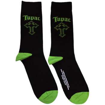 Merch Tupac: Chaussettes à la cheville Green Cross