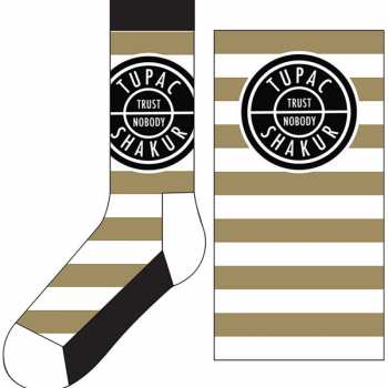Merch Tupac: Chaussettes à la cheville Trust Nobody