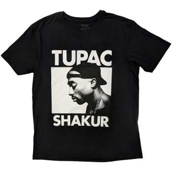 Marchandises Tupac: Tupac Unisex T-shirt: Eyes Closed (small) S