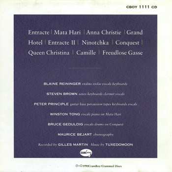 CD Tuxedomoon: Divine