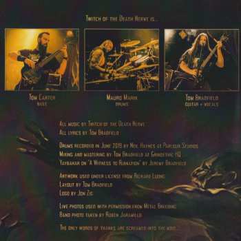 CD Twitch Of The Death Nerve: A Resting Place for the Wrathful