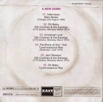 5CD/DVD/Coffret Tyrannosaurus Rex: A Whole Zinc Of Finches