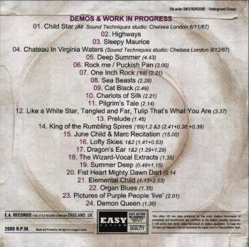 5CD/DVD/Coffret Tyrannosaurus Rex: A Whole Zinc Of Finches