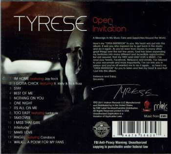 CD Tyrese: Open Invitation