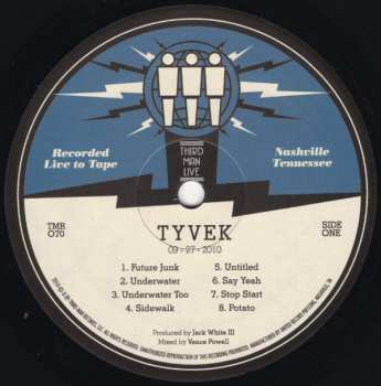 LP Tyvek: Live At Third Man
