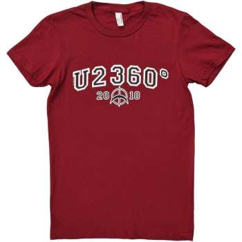 Merch U2: Femmes T-shirt 360 Degree Tour 2010 Logo U2