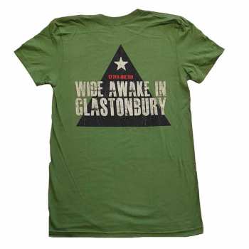 Marchandises U2: Dámské Tričko Glastonbury 2011 Pyramid Stage M