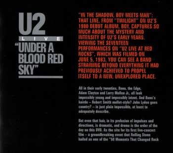 CD/DVD/Coffret U2: Under A Blood Red Sky (Live)