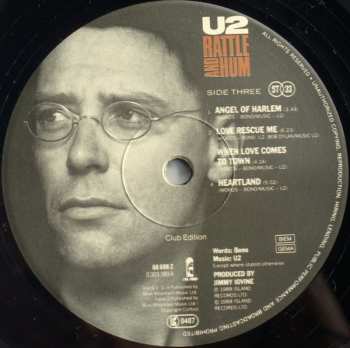 2LP U2: Rattle And Hum