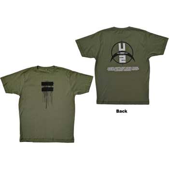 Marchandises U2: U2 Unisex T-shirt: 360 Degree Tour 2009 Drip (back Print & Ex-tour) (medium) M