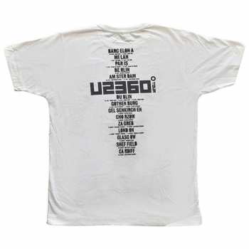 Marchandises U2: Tričko 360 Degree Tour 2009 Stand Up To Rock Stars M