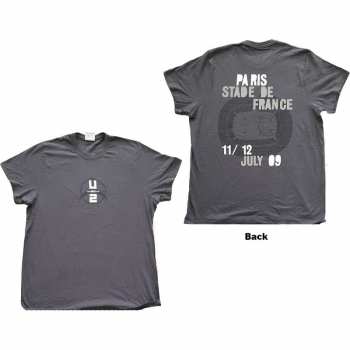 Marchandises U2: Tričko 360 Degree Tour Paris 2009 M