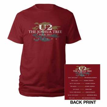 Merch U2: T-shirt Joshua Tree 2017