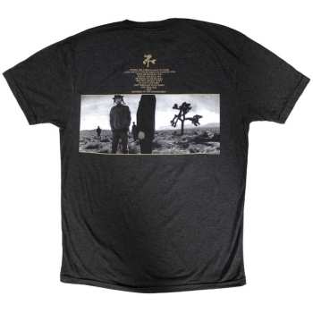 Marchandises U2: U2 Unisex T-shirt: Joshua Tree Dates 2017 (back Print) (ex-tour) (small) S