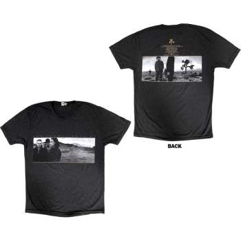 Marchandises U2: U2 Unisex T-shirt: Joshua Tree Dates 2017 (back Print) (ex-tour) (small) S