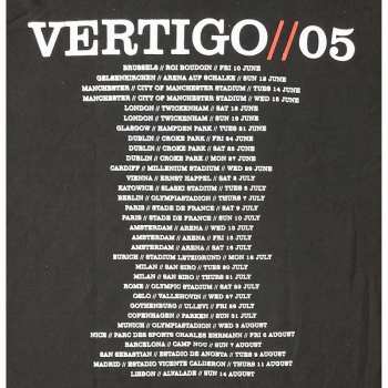 Marchandises U2: Tričko Vertigo Tour 2005 V Photo XL