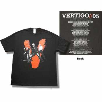 Marchandises U2: Tričko Vertigo Tour 2005 V Photo XL