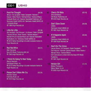 2CD UB40: Quarante Hits Incontournables
