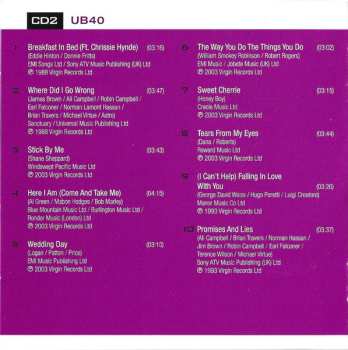 2CD UB40: Quarante Hits Incontournables