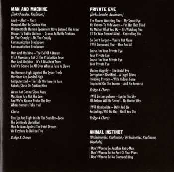 CD U.D.O.: Man And Machine