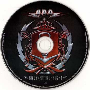 2CD/DVD U.D.O.: Navy Metal Night DIGI