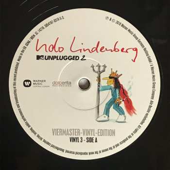 4LP Udo Lindenberg: MTV Unplugged 2 - Live Vom Atlantik (Viermaster-Vinyl-Edition) LTD