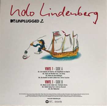 4LP Udo Lindenberg: MTV Unplugged 2 - Live Vom Atlantik (Viermaster-Vinyl-Edition) LTD