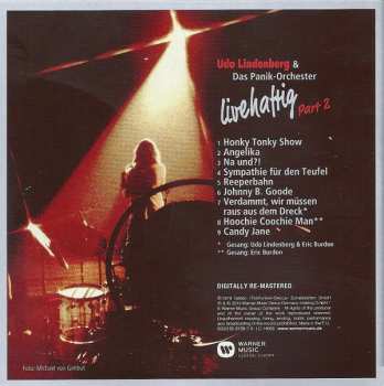 5CD/Coffret Udo Lindenberg: Original Album Series Vol. 3 - Live & Rare
