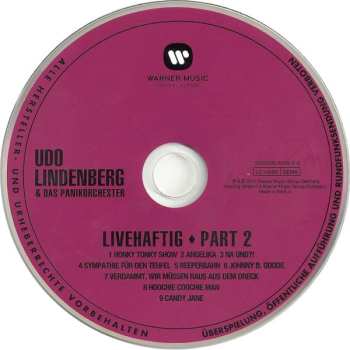 5CD/Coffret Udo Lindenberg: Original Album Series Vol. 3 - Live & Rare