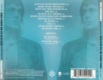 CD Udo Lindenberg Und Das Panikorchester: Alles Klar Auf Der Andrea Doria DLX