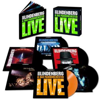 6LP/Coffret Udo Lindenberg Und Das Panikorchester: Live DLX | LTD | CLR