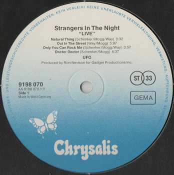 2LP UFO: Strangers In The Night