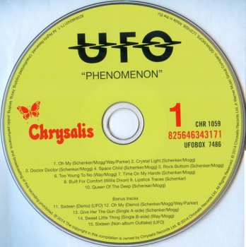 10CD/Coffret UFO: The Complete Studio Albums 1974-1986