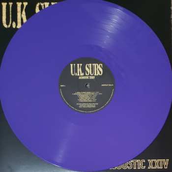 LP UK Subs: Acoustic XXIV LTD | CLR