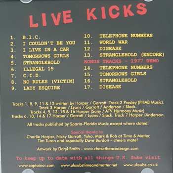 CD UK Subs: Live Kicks